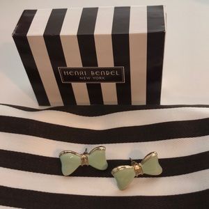 Henri Bendel Bow Earrings